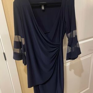 Lovely R&M Richards, navy blue dress size 12